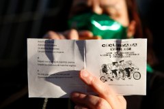 Pa&ntilde;uelazo y tercera Cicletada Verde