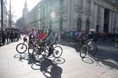 Pa&ntilde;uelazo y tercera Cicletada Verde