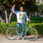 Retrato en bicicleta de Sim&oacute;n Espinoza